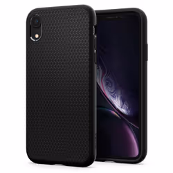Spigen 064CS24872, Housse, Apple, iPhone XR, Noir