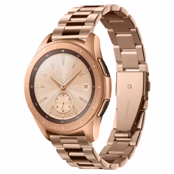 Spigen 600WB24982, Bande, Smartwatch, Or rose, Samsung, Galaxy Watch, Acier inoxydable