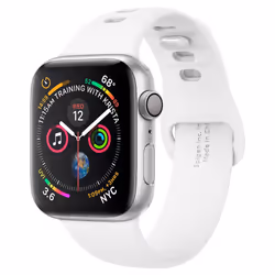 Spigen Air Fit, Bande, Smartwatch, Blanc, Apple, Silicone, 44 mm