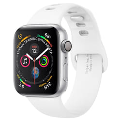 Spigen Air Fit Bande Blanc Silicone