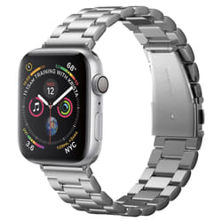 Spigen Modern Fit Bande Argent Acier inoxydable