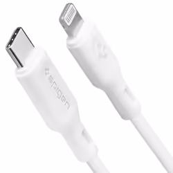 Spigen C10CL, 1 m, Lightning, USB C, Mâle, Mâle, Blanc
