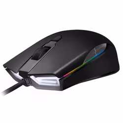 ABKONCORE A900, Ambidextre, Optique, USB Type-A, 5000 DPI, Noir