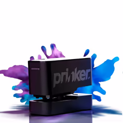 Prinker PRINKER_SC imprimante portable Noir Sans fil Batterie