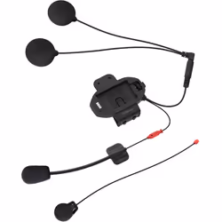 Sena SF1 / SF2 / SF4 Kit de pince de casque HD, noir pour Femmes