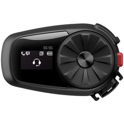 Sena 5S interphone pour moto 2 canaux 700 m Noir