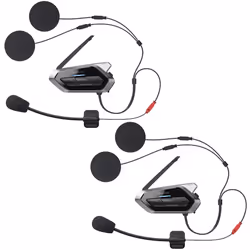 Sena 50R Sound by Harman Kardon Bluetooth Système de communication Double Pack, noir pour Hommes