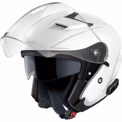 Sena OutStar S Casque jet, blanc, taille XL 64 pour Hommes