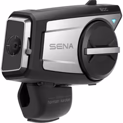Sena 50C Sound by Harman Kardon Bluetooth Système de communication et caméra Single Pack, noir pour Hommes