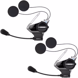 Sena 50S Sound by Harman Kardon Bluetooth Système de communication Double Pack, noir pour Hommes