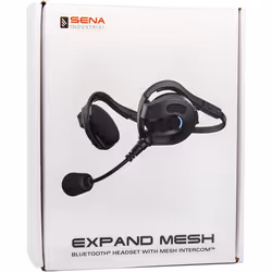 Sena Expand Mesh Casque de communication, noir pour Hommes