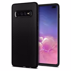 Spigen Liquid Air, Housse, Samsung, Galaxy S10 Plus, Noir