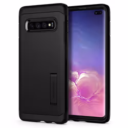 Spigen Tough Armor, Housse, Samsung, Galaxy S10 Plus, Noir