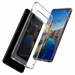 Spigen Ultra Hybrid, Housse, Samsung, Galaxy S10, 15,5 cm (6.1"), Transparent