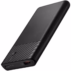 Spigen PocketBoost, 10000 mAh, Lithium Polymère (LiPo), Quick Charge 3.0, 18 W, Noir