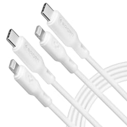 Spigen 000CA26356 câble Lightning 1 m Blanc