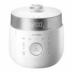 Cuckoo CRP-LHTR1009F, Blanc, 1,8 L, Boutons, Rotatif, Tactile, Acier inoxydable, 1305 W, 120 V