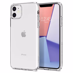 Spigen Liquid Crystal, Housse, Apple, iPhone 11, Transparent