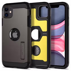 Spigen Tough Armor, Housse, Apple, iPhone 11, Gris