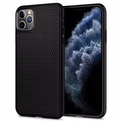 Spigen Liquid Air, Housse, Apple, iPhone 11 Pro, Noir