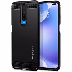 Spigen Rugged Armor, Housse, Xiaomi, Redmi K30 / Poco X2, 16,9 cm (6.67"), Noir