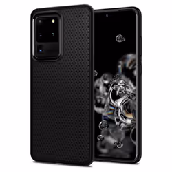 Spigen Liquid Air, Housse, Samsung, Galaxy S20 Ultra, 17,5 cm (6.9"), Noir