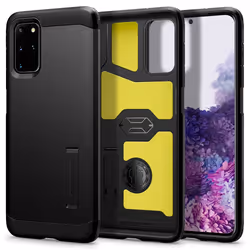 Spigen Tough Armor, Housse, Samsung, Galaxy S20 Plus, 17 cm (6.7"), Noir