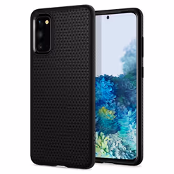 Spigen Liquid Air, Housse, Samsung, Galaxy S20, 15,8 cm (6.2"), Noir