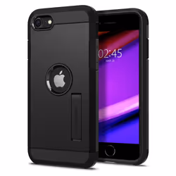 Spigen Tough Armor, Housse, Apple, iPhone SE, 11,9 cm (4.7"), Noir