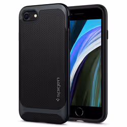 Spigen Neo Hybrid Herringbone, Housse, Apple, iPhone SE (2020), 11,9 cm (4.7"), Noir