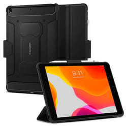 Spigen ACS01216 étui pour tablette 10.2" Folio porte carte Noir