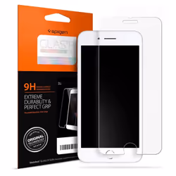 Spigen AGL01374, Apple, iPhone SE (2020) iPhone 8 (2017) iPhone 7 (2016), Résistant aux rayures, Transparent, 1 pièce(s)