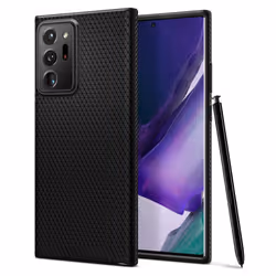 Spigen Liquid Air schwarz, Housse, Samsung, Galaxy Note 20 Ultra 5G, 17,5 cm (6.9"), Noir