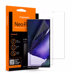 Spigen Neo Flex, Samsung, Galaxy Note 20 Ultra, Résistant aux rayures, Transparent, 2 pièce(s)
