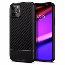 Spigen ACS01471, Housse, Apple, iPhone 12 Pro Max, 17 cm (6.7"), Noir