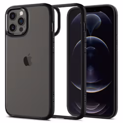 Spigen Ultra Hybrid, Housse, Apple, iPhone 12 Pro Max, 17 cm (6.7"), Noir