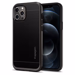 Spigen ACS01711, Housse, Apple, iPhone 12 Pro / iPhone 12, 15,5 cm (6.1"), Noir