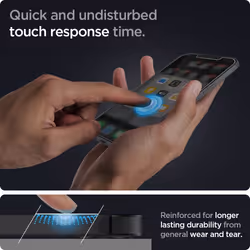 Spigen AGL01801 écran et protection arrière de téléphones portables Protection d'écran transparent Apple 2 pièce(s)