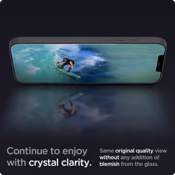 Spigen AGL01801 écran et protection arrière de téléphones portables Protection d'écran transparent Apple 2 pièce(s)