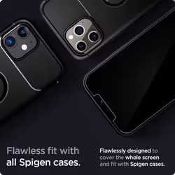 Spigen AGL01801 écran et protection arrière de téléphones portables Protection d'écran transparent Apple 2 pièce(s) - Vue supplémentaire 4