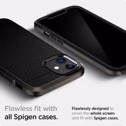 Spigen AGL01811 écran et protection arrière de téléphones portables Protection d'écran transparent Apple 2 pièce(s)