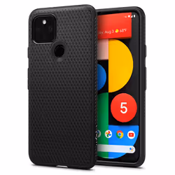 Spigen ACS01896, Housse, Google, Pixel 5, 15,2 cm (6"), Noir