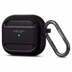 Spigen Rugged Armor, Emplacement, Polycarbonate (PC), Polyuréthane thermoplastique (TPU), 28,4 g, Noir