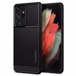Spigen ACS02349, Housse, Samsung, Galaxy S21 Ultra 5G, 17,3 cm (6.8"), Noir
