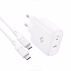 Spigen ACH02589 chargeur d'appareils mobiles Téléphone portable Blanc Secteur Intérieure, Extérieure