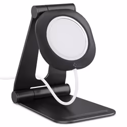 Spigen MagFit, Intérieure, Recharge sans fil, Noir