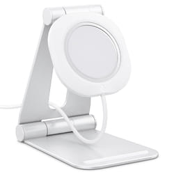 Spigen AMP02673 chargeur d'appareils mobiles Smartphone Blanc Recharge sans fil Intérieure
