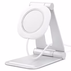 Spigen AMP02673 chargeur d'appareils mobiles Smartphone Blanc Recharge sans fil Intérieure