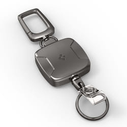 Spigen Carabiner Reel Clip Porte-clés Graphite