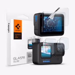 Spigen HERO11 Black Screen Protector, Transparent, GoPro HERO11 Black, Verre trempé, 62 mm, 0,254 mm, 40,9 mm